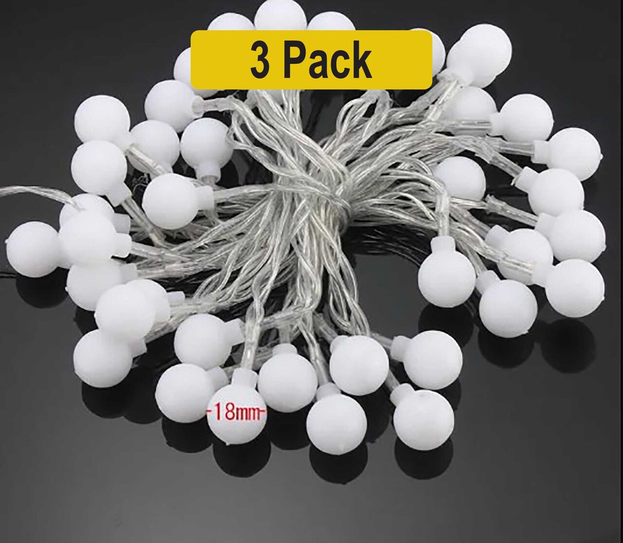 Enchanted 100 LED Christmas String Lights with Connector